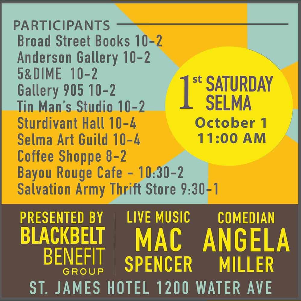 1st Saturday Selma October