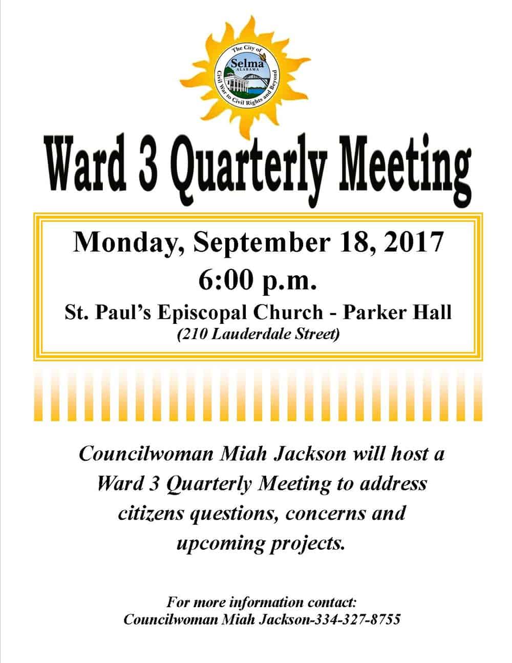 Jackson Ward 3 Meeting Flyer 9.18.17