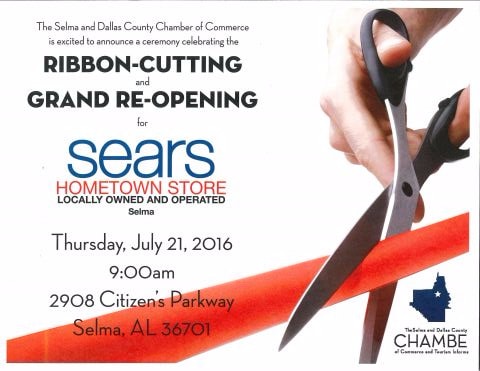 Sears Ribbon Cutting and Reopening